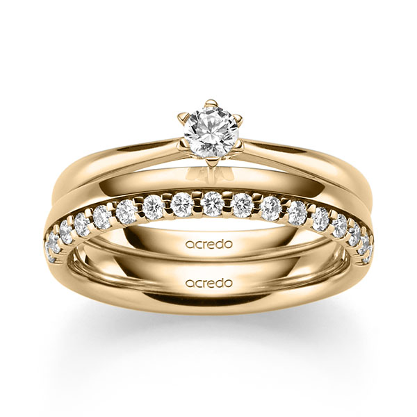 Memoireringen - Rosé goud - A-2470-2