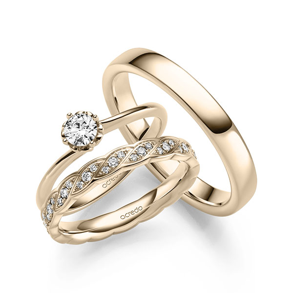 Trouwringen - Signature Goud - A-2501-1