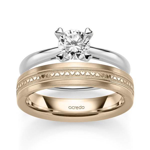 Verlovingsringen - Wit goud - A-2467-8