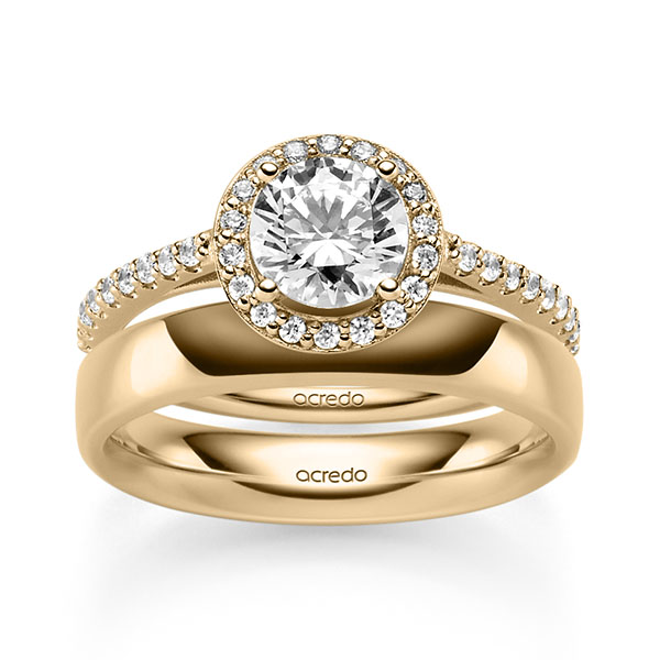 Verlovingsringen - Rosé goud - A-2461-7