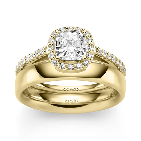 Verlovingsringen - Geel goud - A-2459-6