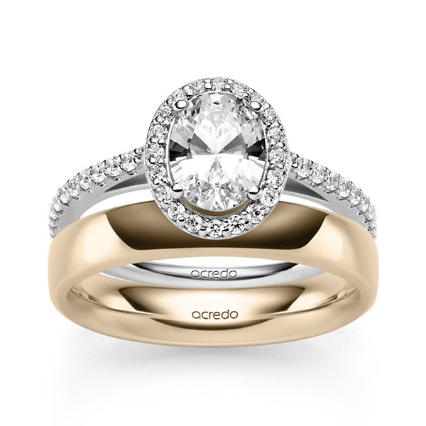 Verlovingsringen - Wit goud - A-2463-1