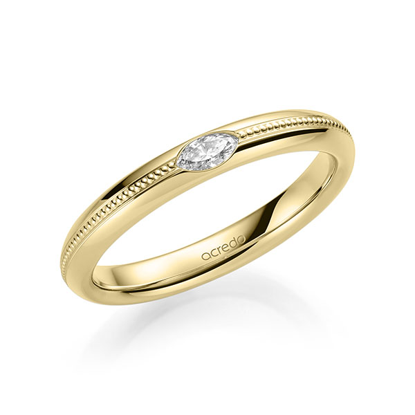 Trouwringen - Geel goud - A-2142-8