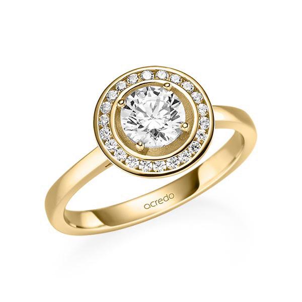 Verlovingsringen - Geel goud - A-2089-12