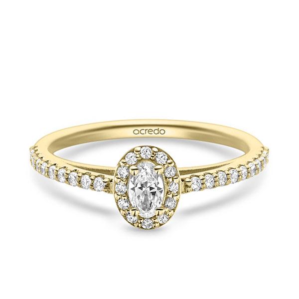 Verlovingsringen - Geel goud - A-2408-8