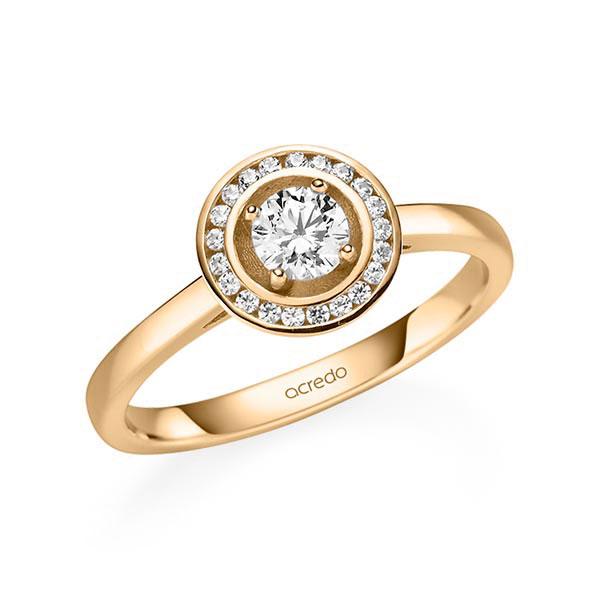 Verlovingsringen - Rosé goud - A-2089-15