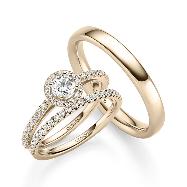 Trouwringen - Signature Goud - A-2427-4