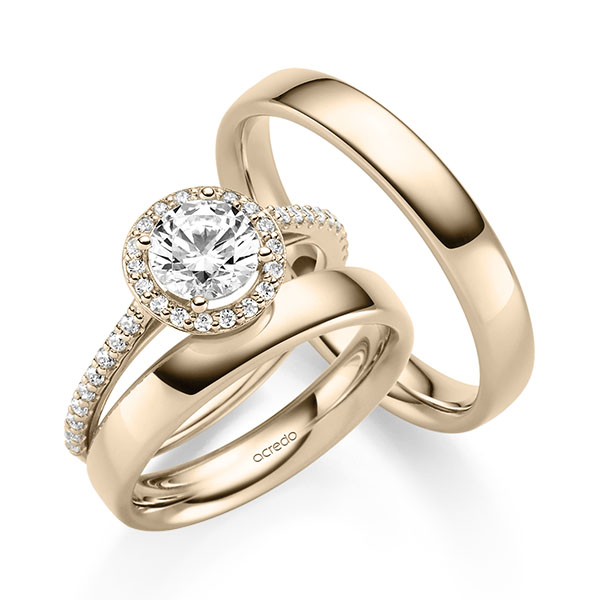Trouwringen - Signature Goud - A-2430-8