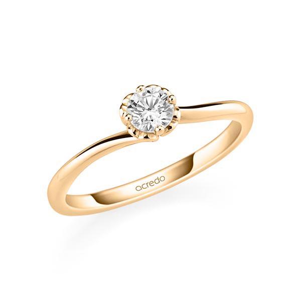 Verlovingsringen - Rosé goud - A-2099-38