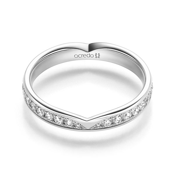 Trouwringen - Wit goud - A-2250-6