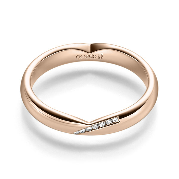 Trouwringen - Rood goud - A-2252-9
