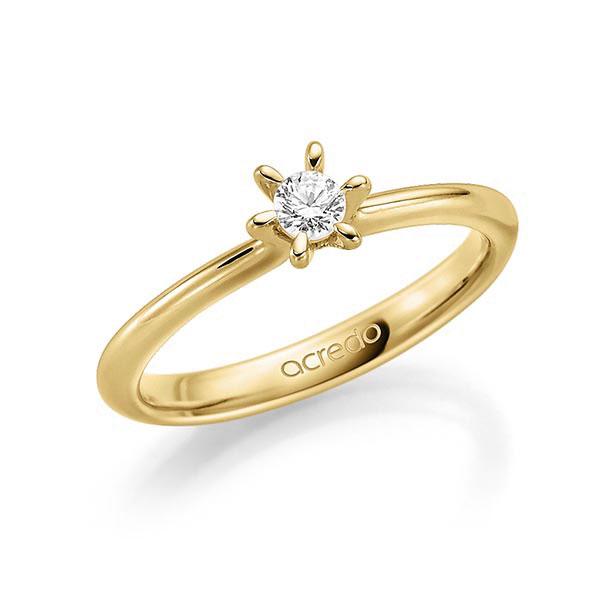 Verlovingsringen - Geel goud - A-3111-14