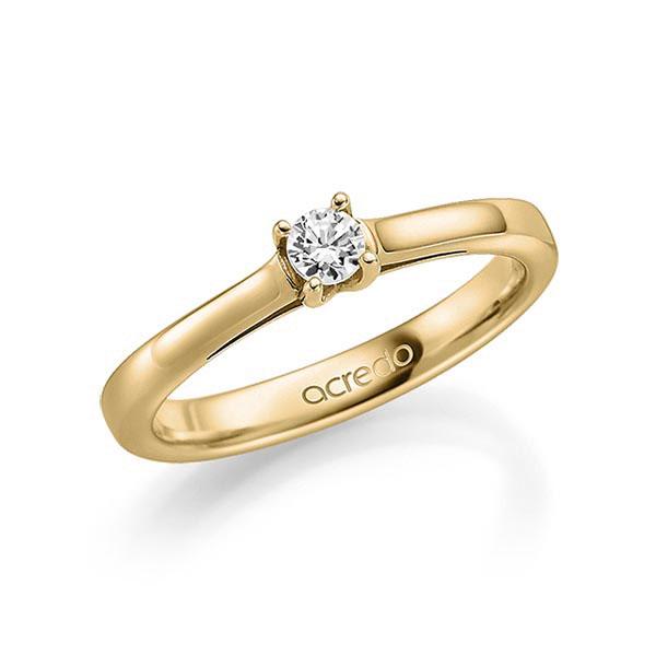 Verlovingsringen - Geel goud - A-3101-15