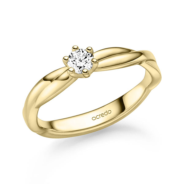 Verlovingsringen - Geel goud - A-2898-4