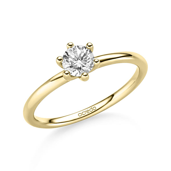Verlovingsringen - Geel goud - A-2515-28