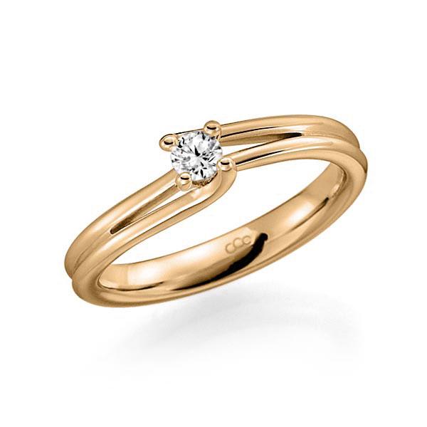 Verlovingsringen - Rosé goud - A-3104-9