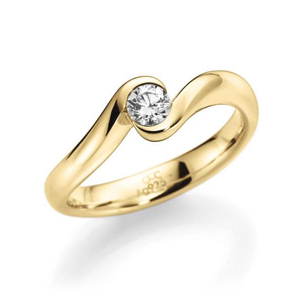 Verlovingsringen - Geel goud - A-3103-16