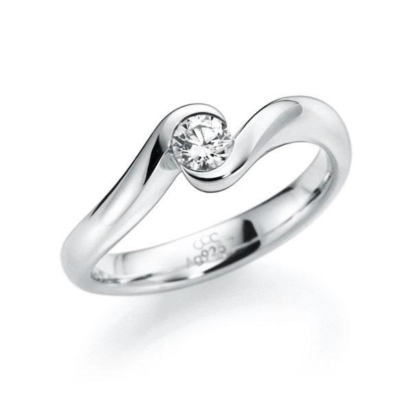 Verlovingsringen - Wit goud - A-3103-28