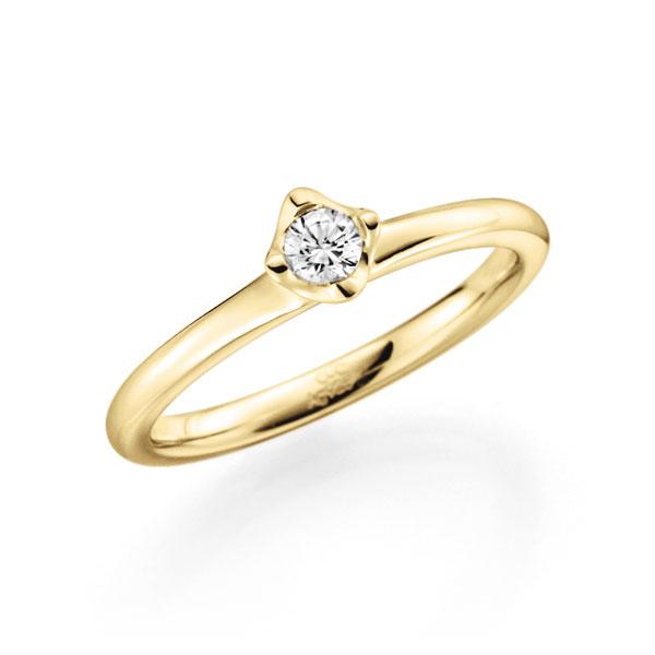 Verlovingsringen - Geel goud - A-3107-14
