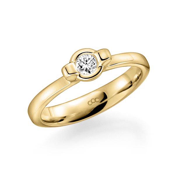 Verlovingsringen - Geel goud - A-3105-15