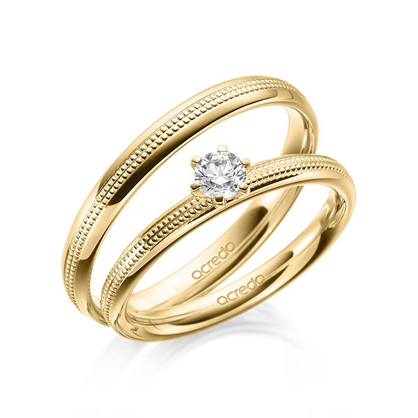 Verlovingsringen - Geel goud - A-1795-2