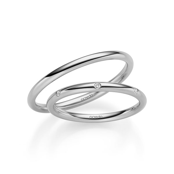 Trouwringen - Platina - A-2342-2