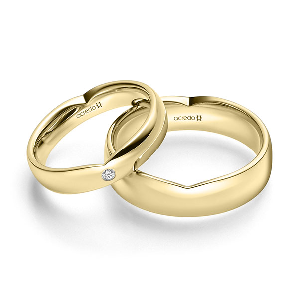 Trouwringen - Geel goud - A-2246-3