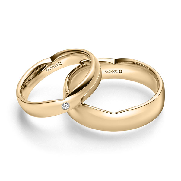 Trouwringen - Rosé goud - A-2246-5