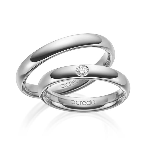 Trouwringen - Platina - A-1465-4