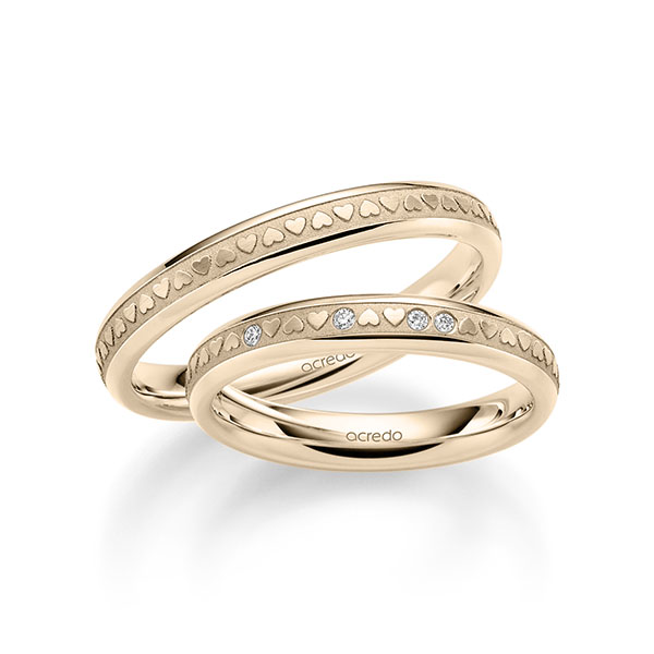 Trouwringen - Signature Goud - A-2370-3
