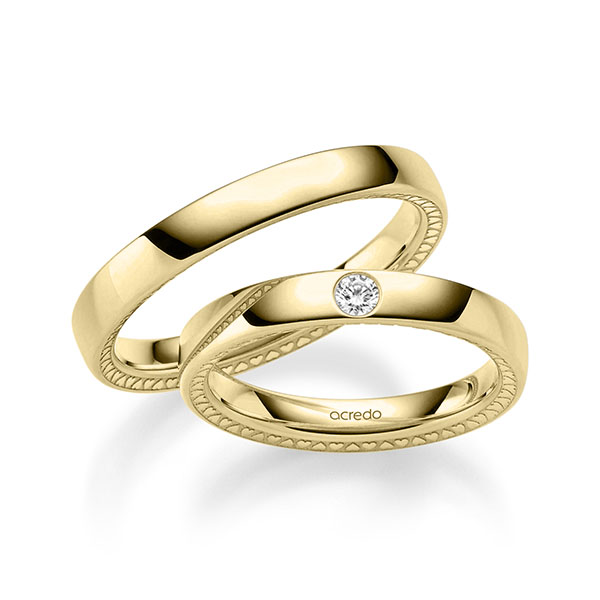 Trouwringen - Geel goud - A-2369-3