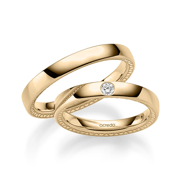 Trouwringen - Rosé goud - A-2369-2