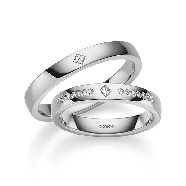 Trouwringen - Platina - S-1375-2