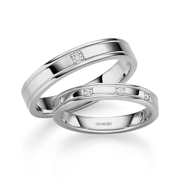 Trouwringen - Platina - S-1335-2