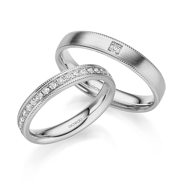 Trouwringen - Platina - S-1338-2