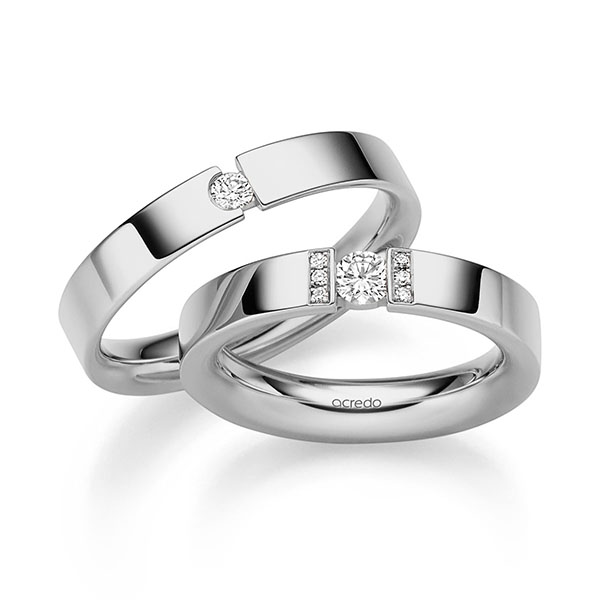 Trouwringen - Platina - S-1339-2