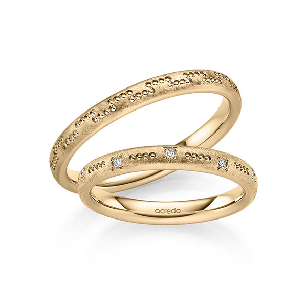 Trouwringen - Rosé goud - S-1357-3