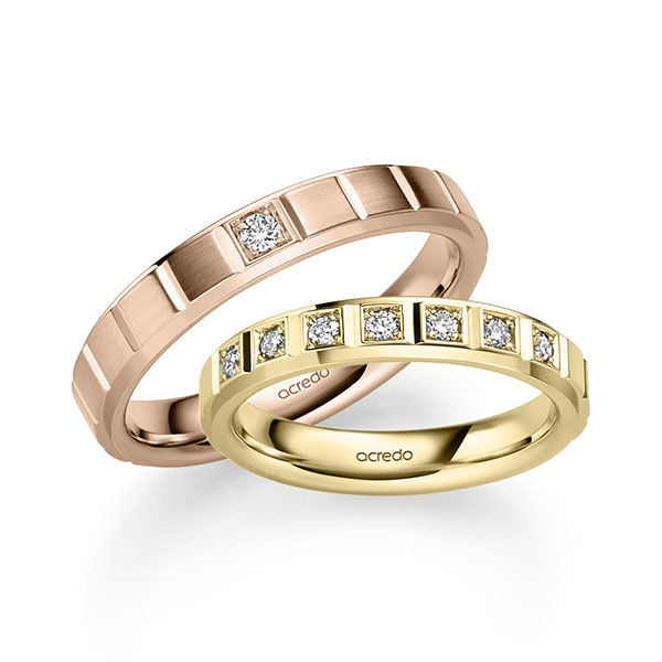 Trouwringen - Geel goud - A-2494-12