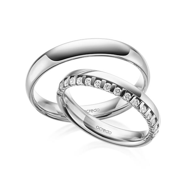 Trouwringen - Platina - A-2107-3
