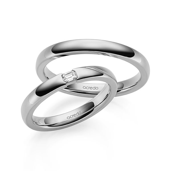 Trouwringen - Platina - A-2137-2