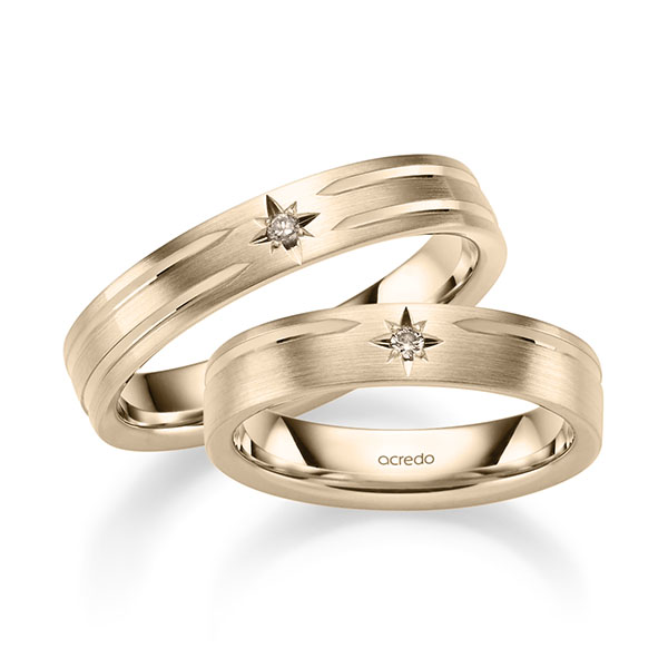Trouwringen - Signature Goud - A-2676-1
