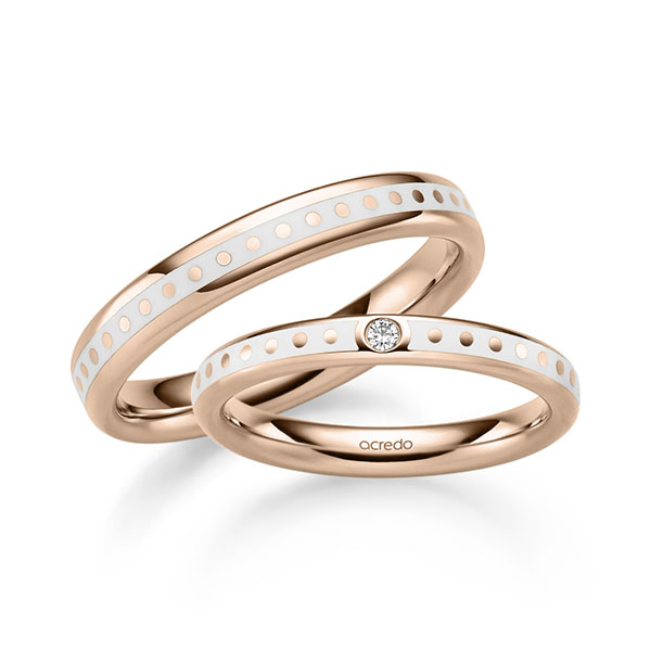 Trouwringen - Rood goud - A-2752-5