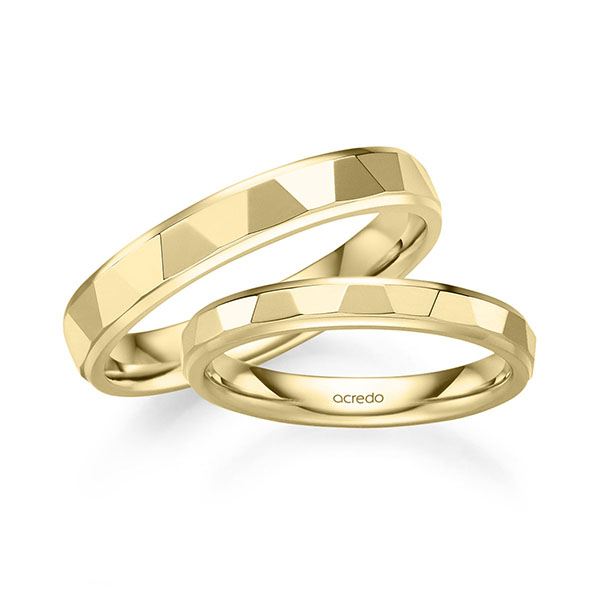 Trouwringen - Geel goud - A-2649-4