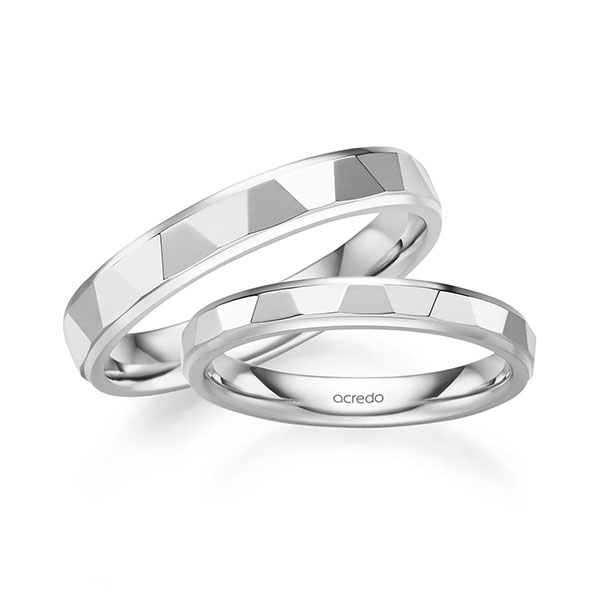 Trouwringen - Wit goud - A-2649-6