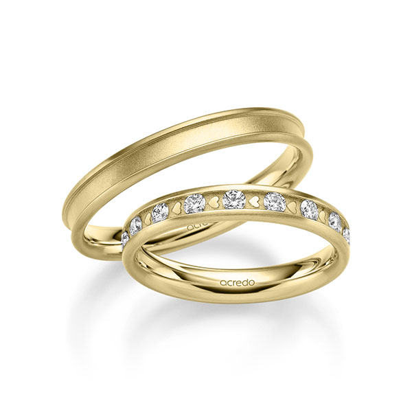 Trouwringen - Geel goud - A-2368-6