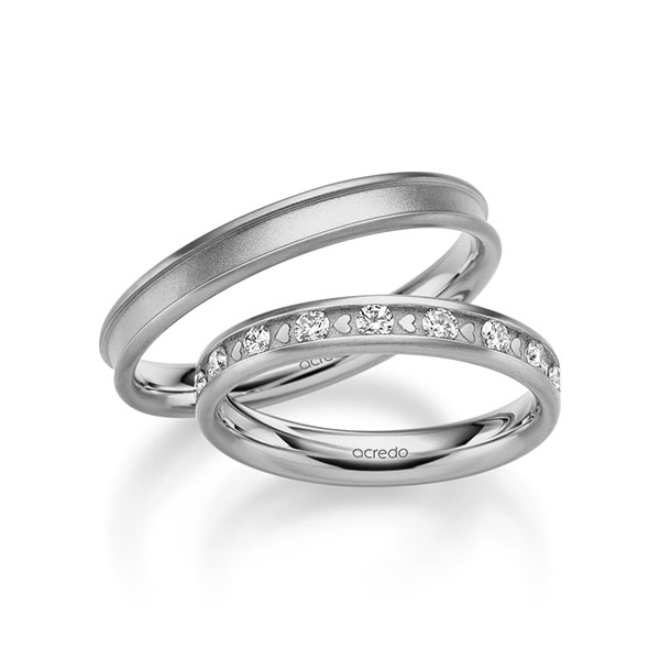 Trouwringen - Platina - A-2368-9