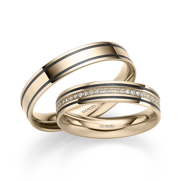 Trouwringen - Signature Goud - S-1303-5