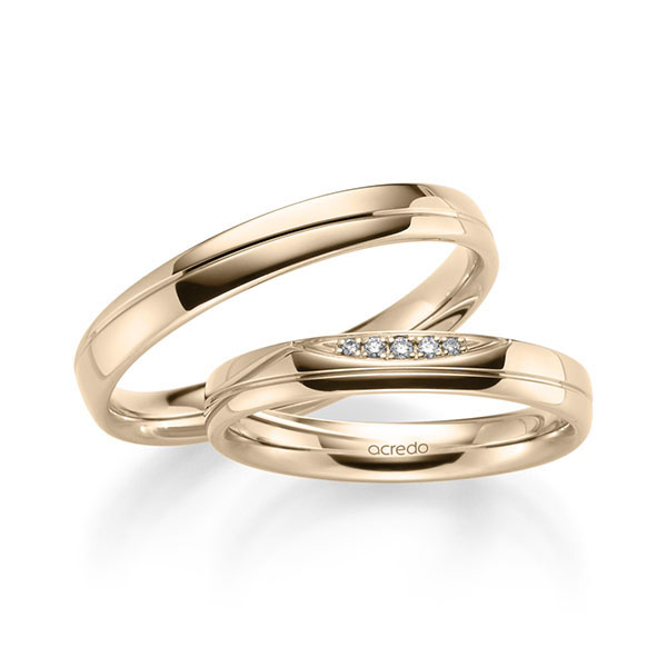 Trouwringen - Signature Goud - S-1251-6