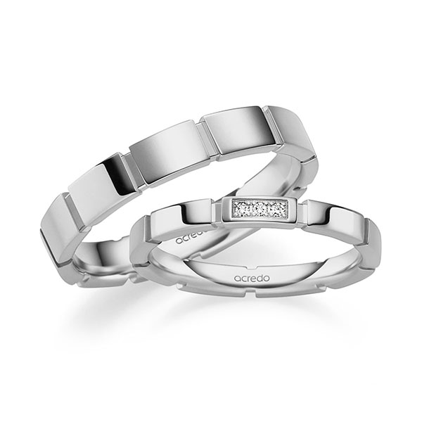 Trouwringen - Platina - A-2655-2