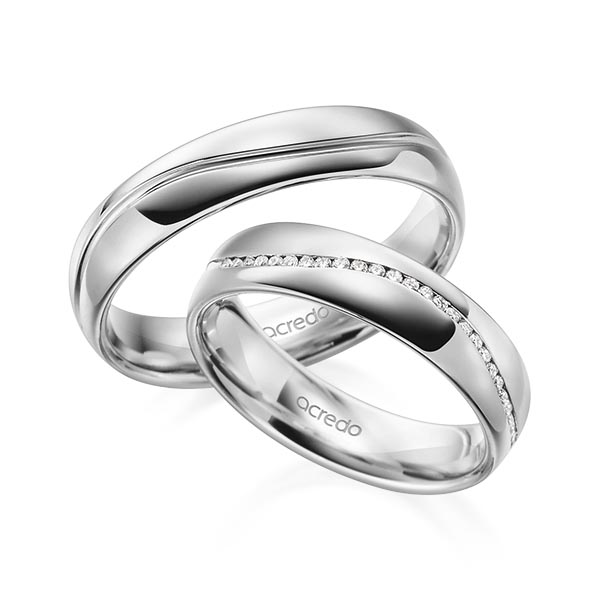 Trouwringen - Platina - A-1696-4